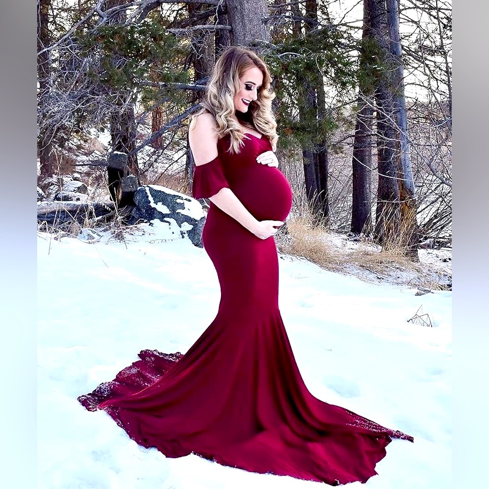 Mermaid Maternity Gown